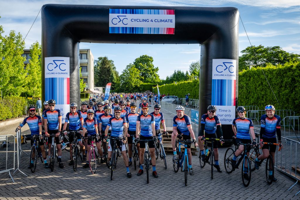 One of many cycling events organised by Cycling4Climate in Utrecht, Netherlands.