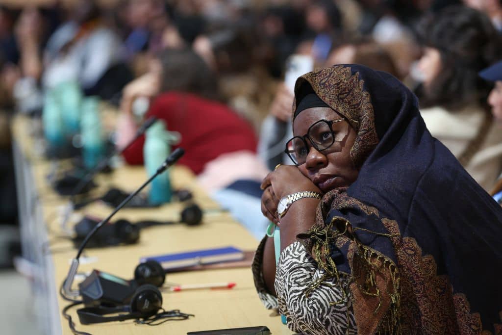 Peoples Plenary at COP29.