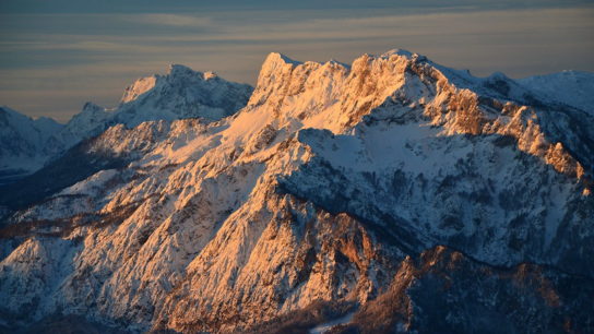 Pink Snow on the Alps is a Red Flag for the Planet