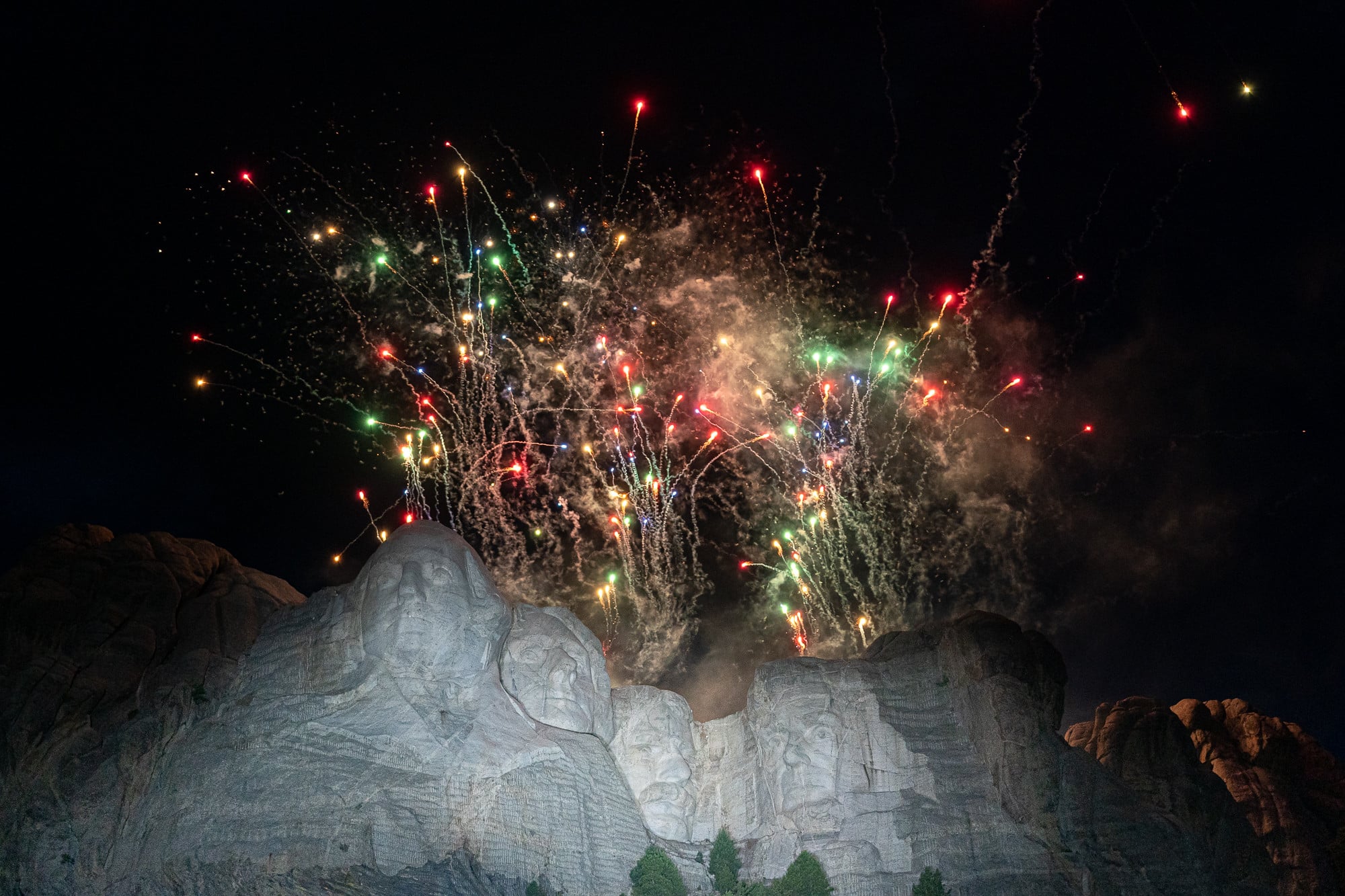 Firework contamination at Mount Rushmore National Memorial; the environmental impact of fireworks.