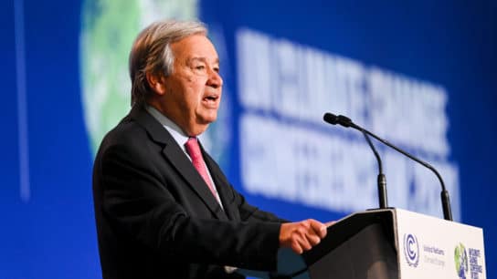 UN Chief Blasts Fossil Fuel Industry, Calls for Exit Strategy