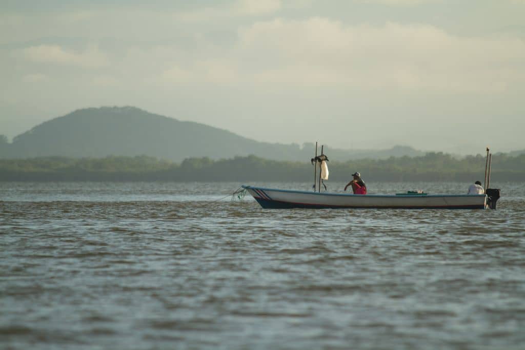 Artisanal fishers in the Gulf of Nicoya in Costa Rica