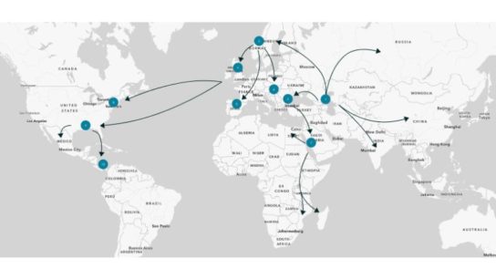 Pandemic Map: Cholera