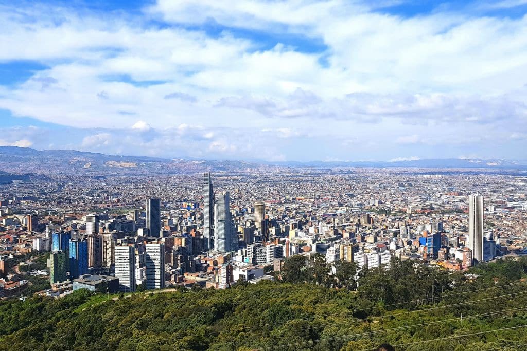 Bogota, Colombia skyline