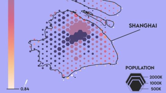 Air Pollution Mapping in Shanghai