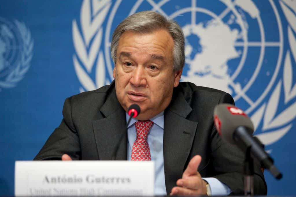 UN Secretary-General António Guterres