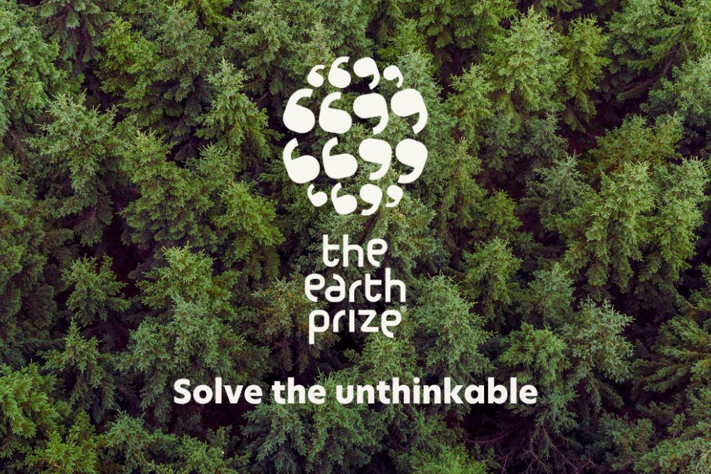 The Earth Prize, solve the unthinkable poster