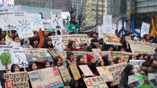 Tens of Thousands in Seoul Protest Government’s Climate Inaction Following Landmark Court Victory