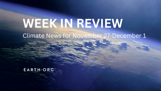 Week in Review: Top Climate News for November 27-December 1